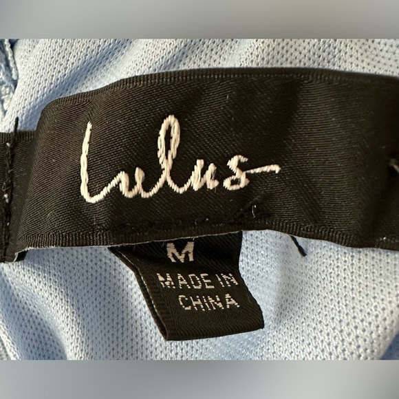 Lulus Rare Presence Powder Blue 3D Floral Embroidered Prom, Bridesmaids Dress - Picture 7 of 9